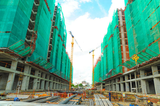 Hiện tại dự án Him Lam Phú An đang được chủ đầu tư gấp rút hoàn thành việc xây dựng