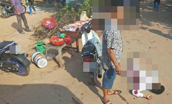 Hiện trường nơi xảy ra vụ án. (Ảnh: báo Công lý)