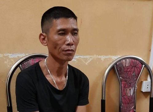 Đối tượng Tòng Văn Chơ tại cơ quan điều tra.