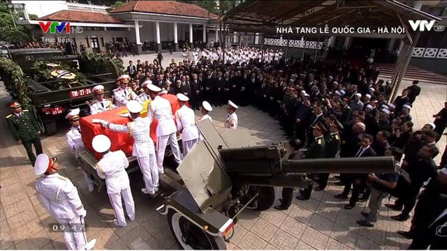 Lễ an t&aacute;ng nguy&ecirc;n Tổng B&iacute; thư Đỗ Mười