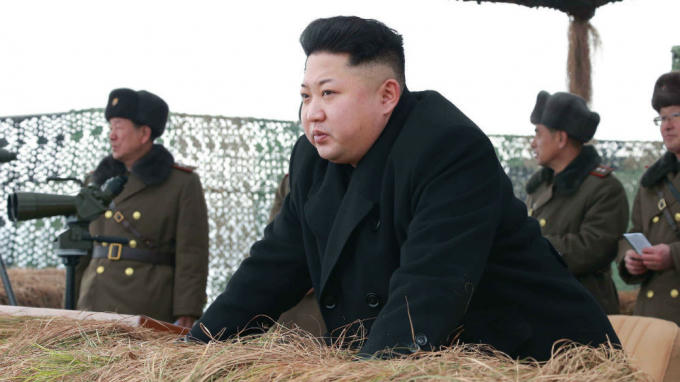 Nhà lãnh đạo Triều Tiên Kim Jong-un.