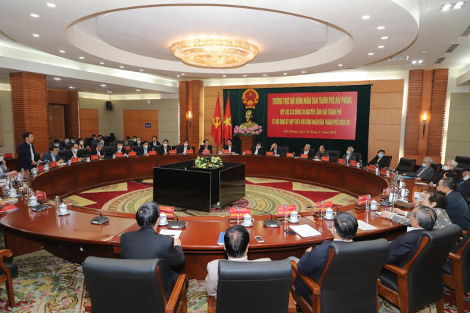 Quang cảnh buổi tiếp xúc.