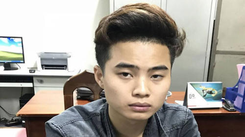 Đối tượng Ngô Văn Vượng tại cơ quan điều tra