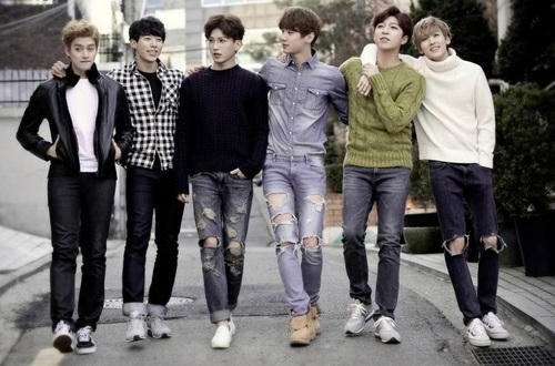 Nhóm nhạc Hàn Quốc Ukiss. Ảnh: fanpage FC U-kiss VN.