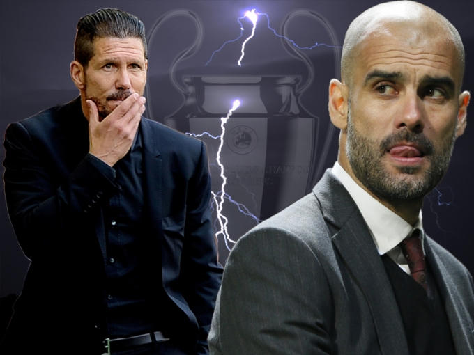 Pep Guardiola và Diego Simeone sẽ là cuộc đọ sức đáng chú ý giữa 2 chiến lược gia hàng đầu châu Âu