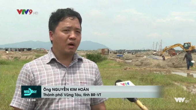 Ông Nguyễn Kim Hoàn – người dân địa phương chịu nhiều thiệt thòi sau quyết định trái luật của UBND huyện Long Điền