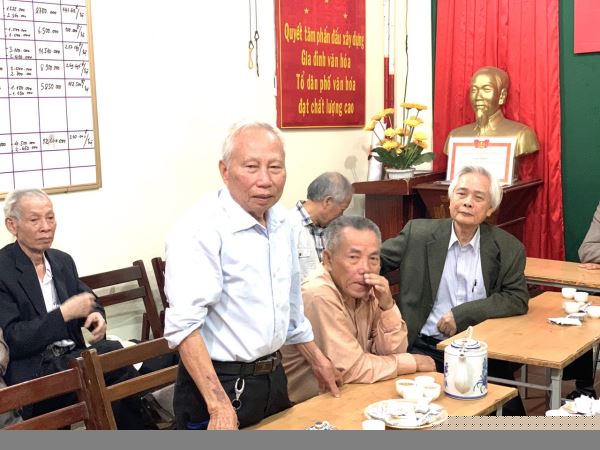 Các Lão thành thanh niên GTVT - TƯ chia sẻ kỉ niệm trong buổi lễ