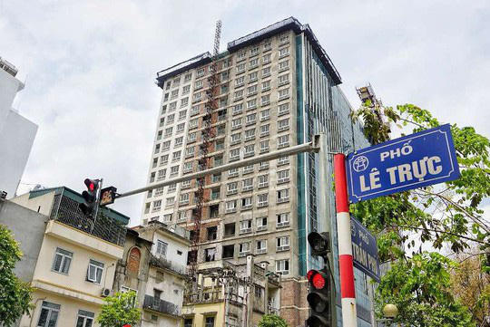 UBND TP. Hà Nội giao Sở Xây dựng chịu trách nhiệm thẩm định toàn bộ phương án phá dỡ của quận Ba Đình