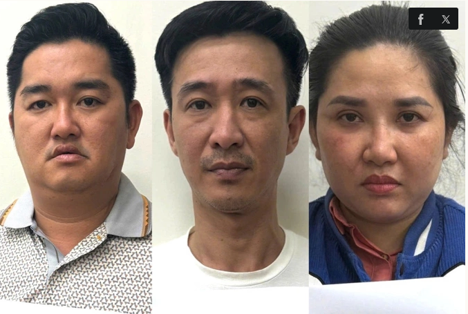 Các đối tượng liên quan vụ án