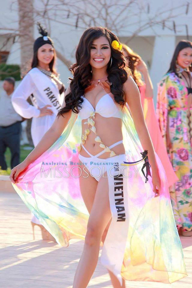 Nguyễn Thị Th&agrave;nh đạt th&agrave;nh t&iacute;ch cao tại Miss Eco International 2017