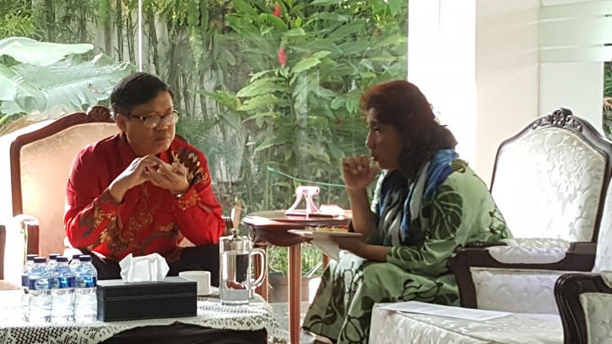 Hình ảnh tại cuộc trao đổi.