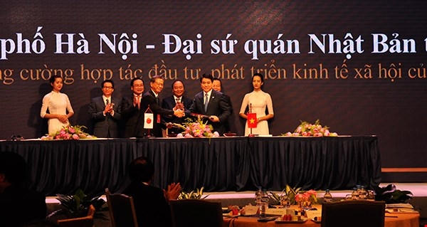 Quy chế hợp tác đầu tư Hà Nội với Nhật Bản.