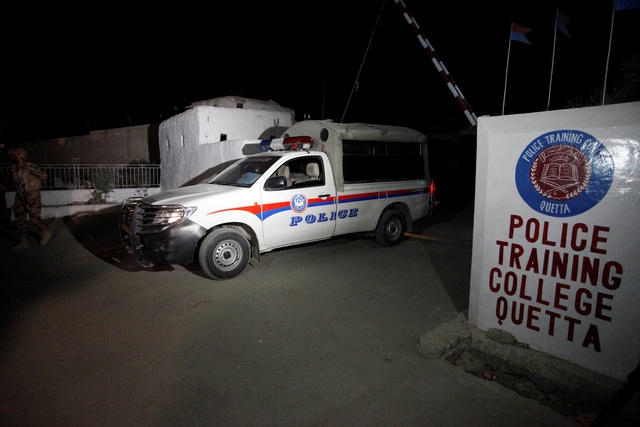 Trường đào tạo cảnh sát Quetta. (Ảnh: Reuters)