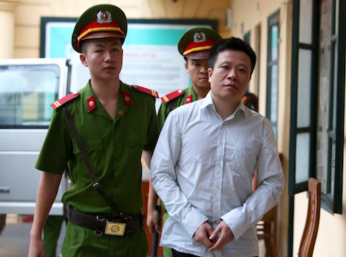 Bị cáo Hà Văn Thắm.