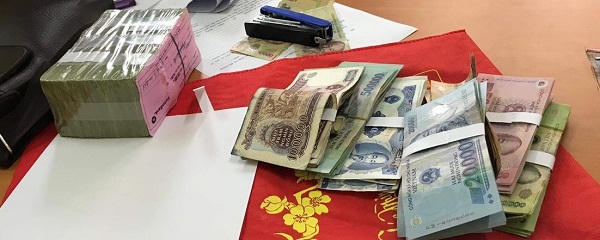 Tang vật thu giữ được.