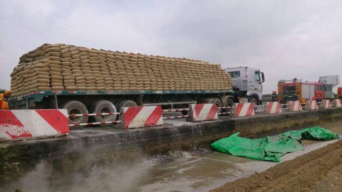 Hiện trường xảy ra vụ việc.
