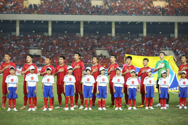 Đội hình ra sân ở bán kết lượt về AFF Cup của tuyển Việt Nam