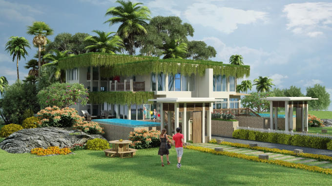 Một trong những căn biệt thự của dự án Premier Village Phu Quoc Resort.