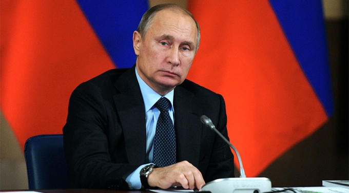 Tổng thống Nga Vladimir Putin.