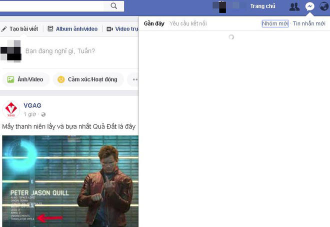 Facebook Messenger vừa sập tại Việt Nam, khung chat trắng x&oacute;a kh&ocirc;ng thể l&agrave;m g&igrave;
