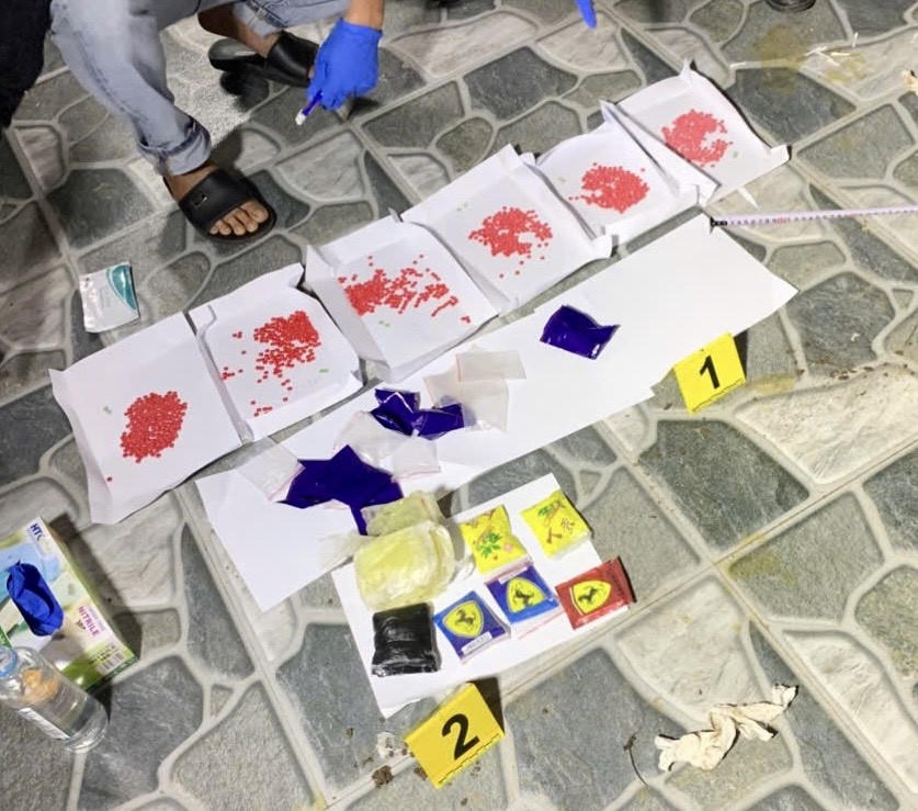 Tang vật vụ việc. (Ảnh: CAQT)