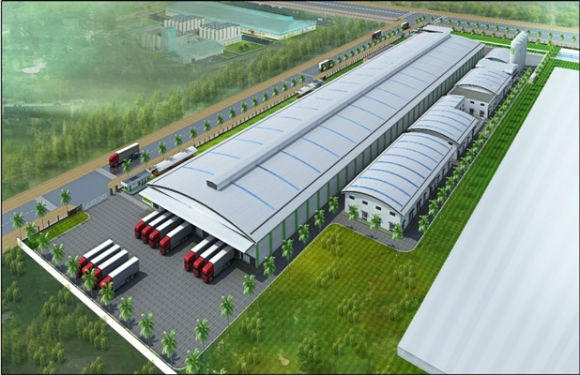 Nhà máy Vinasoy Bình Dương có quy mô hiện đại nhất thế giới dự kiến đi vào hoạt động từ tháng 11/2016.