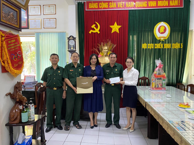 20201222_VCB SAI THANH_Lê Hồng Sâm_ Hình ảnh Đoàn đến thăm Hội cựu chiến binh quận 5