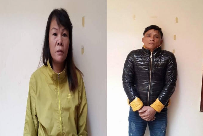 2 đối tượng tại cơ quan điều tra.