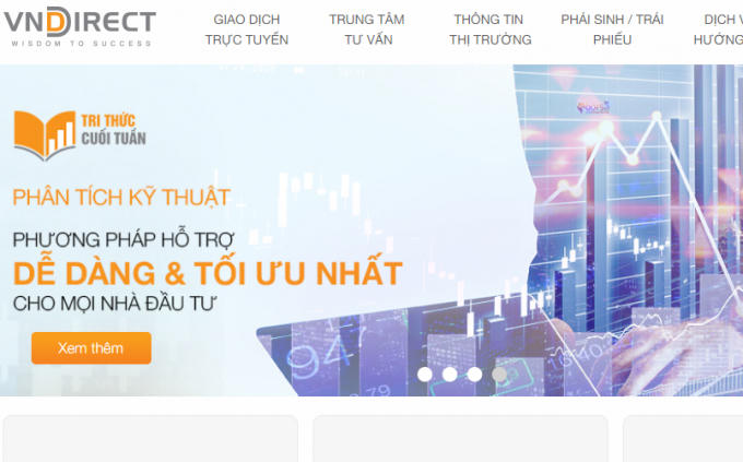 Công ty cổ phần Chứng khoán VNDIRECT bị xử phạt hành chính 60 triệu đồng. (Ảnh: Chụp màn hình)