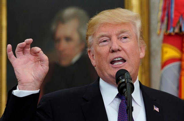 Tổng thống Donald Trump (Ảnh: Reuters)