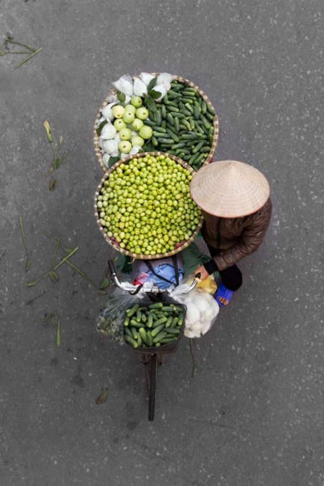 Gánh hàng rong là một trong những nét đẹp để khách quốc tế nhớ về thủ đô Hà Nội.