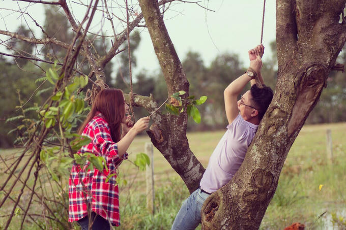 Cô tham gia phim “Đích tôn độc đắc” là một bộ phim của Đạo diễn Trần Ngọc Giàu.