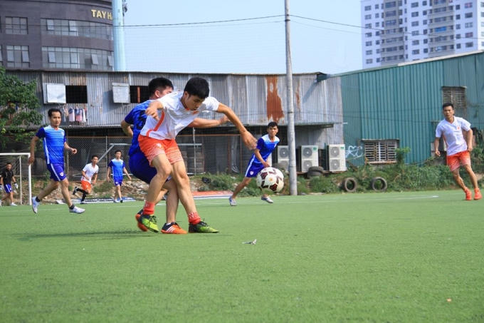 Trận đấu được đánh giá là trận chung kết sớm giữa FC Phóng viên và FC Nam Đàn đã có kết quả 3-2 nghiêng về đội của những người làm báo.