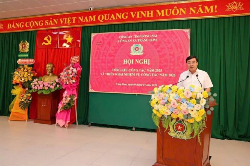 ông Lê Ngọc Tiên – Phó Bí thư Đảng uỷ, Chủ tịch UBND xã Trảng Bom.