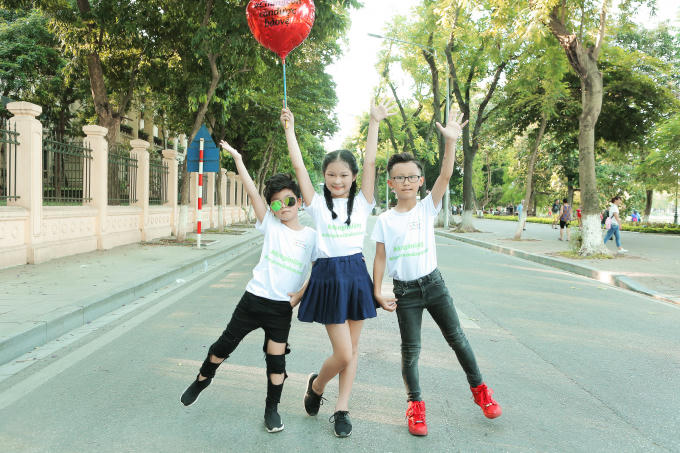 Một số gương mặt mẫu nhí nổi bật ở mùa này.