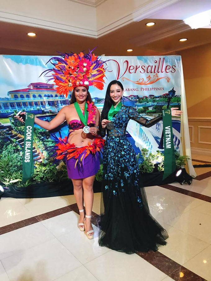 Bí mật người đàn ông góp phần vào thành công của Hà Thu tại Hoa hậu Trái đất 2017