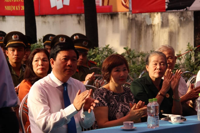 Bí thư Thành ủy TP.HCM Đinh La Thăng hôm nay bỏ phiếu (Ảnh: Vietnamnet.vn)