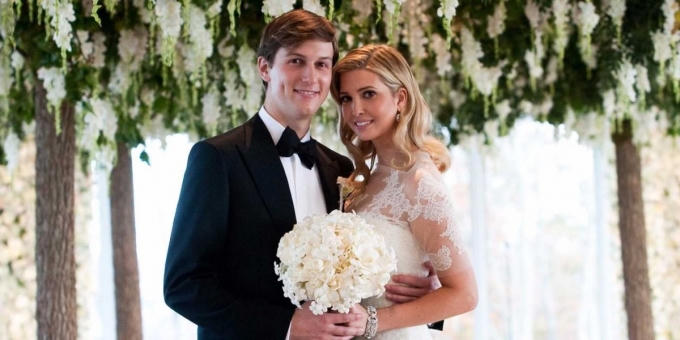 Ivanka kết hôn với nhà buôn bán bất động sản Jared Kushner và họ có với nhau ba người con là Arabella, Joseph và Theodore. (Ảnh: Getty)