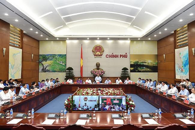 Toàn cảnh Hội nghị về vấn đề an toàn thực phẩm do Thủ tướng Chính Phủ Nguyễn Xuân Phúc chủ trì. Ảnh: Cổng Thông tin điện tử Chính phỉ cung cấp.