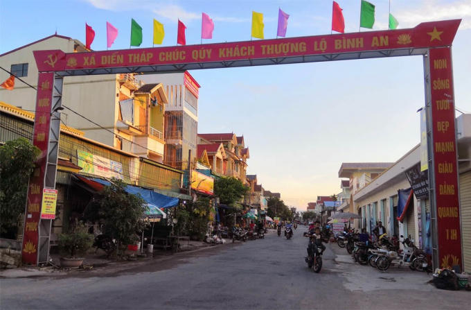 Xã Diễn Tháp cũng giàu có không kém Đô Thành