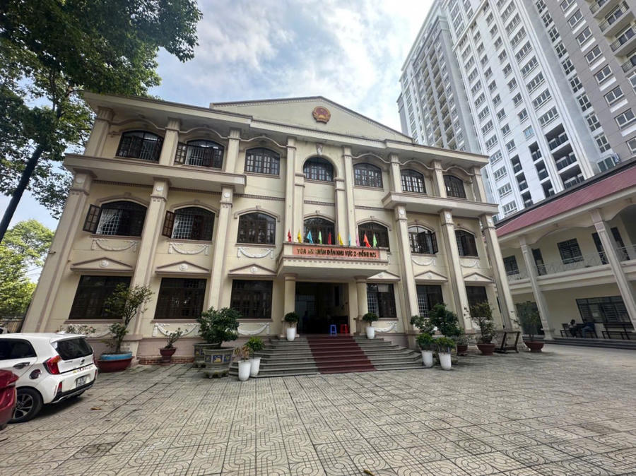 Trụ sở Tòa án khu vực 2, tỉnh Đồng Nai.