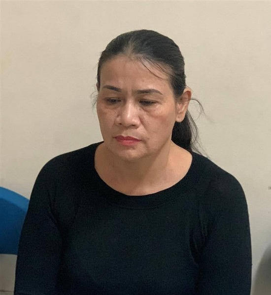 Đối tượng Vương Thị Dung.