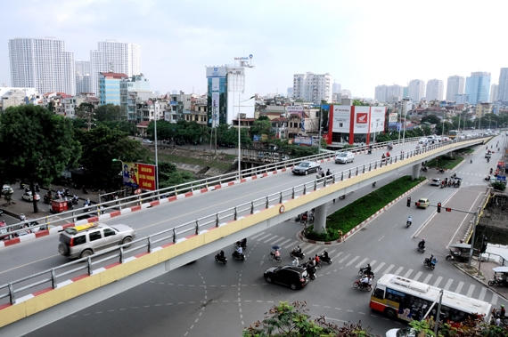 Mặt bằng các tuyến phố khu vực Thanh Xuân ngày càng hoàn thiện.