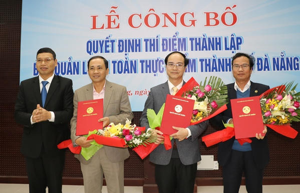 Đà Nẵng ra mắt  Ban Quản lý An toàn thực phẩm ngay trước thời điểm Tết Nguyên đán 2018. Ảnh: danang.gov.vn.