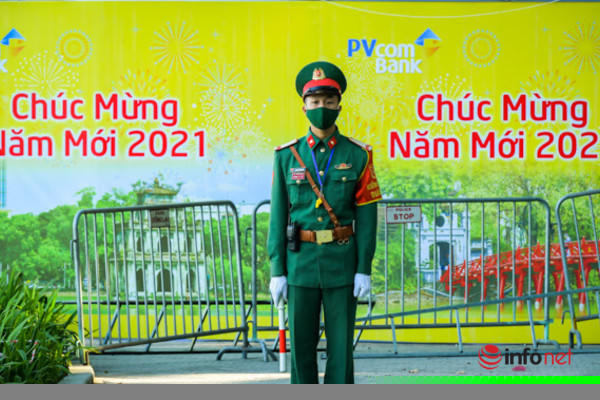 An ninh thắt chặt 3 điểm bắn pháo hoa chào mừng năm mới
