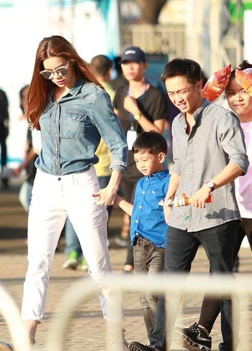 Hà Hồ từng khẳng định sẵn sàng ngủ chung giường với chồng cũ vì con.