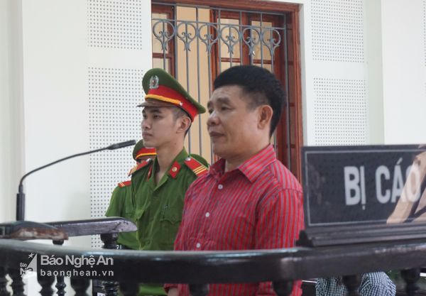 Nguyễn Trí Kiều bị tuyên phạt 15 năm tù giam. (Ảnh: báo nghệ An)