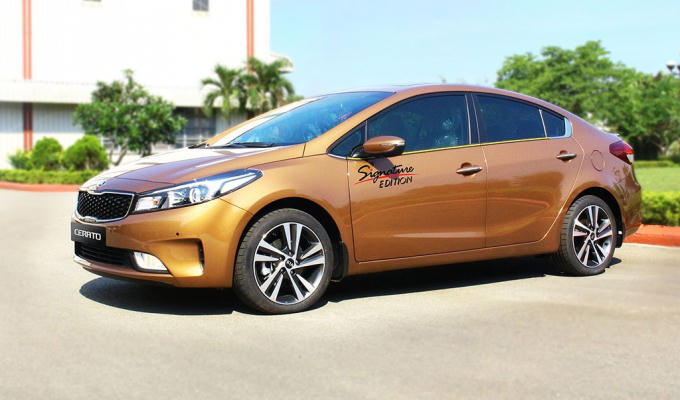 Kia Cerato màu sơn mới vừa ra mắt thị trường