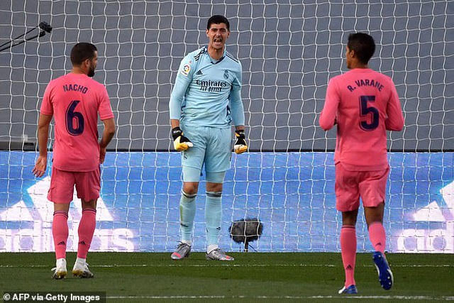 Nỗi thất vọng của các cầu thủ Real Madrid