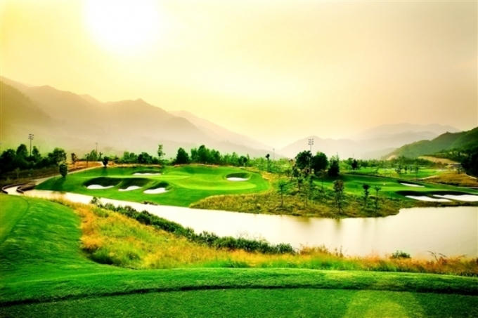 Không gian đầy màu xanh của Ba Na Hills Golf Club